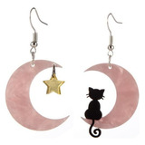 Pendientes De Halloween Para Mujer Pendientes De Gato Con Es