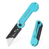 Workpro Edc Cuchillo Plegable Multiusos, Mini Cortador De Ca