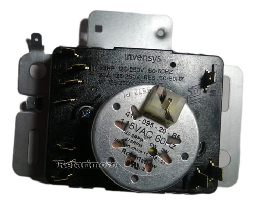 Timer Reloj Programador Secador Whirlpool W10436302 Original