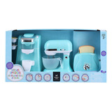 Set De Juego Electrodomésticos De Cocina Infantil 3 Pzs