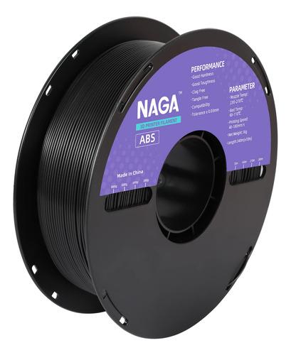 Naga Filamento Abs Para Impresora 3d De 0.069in, Filamento D