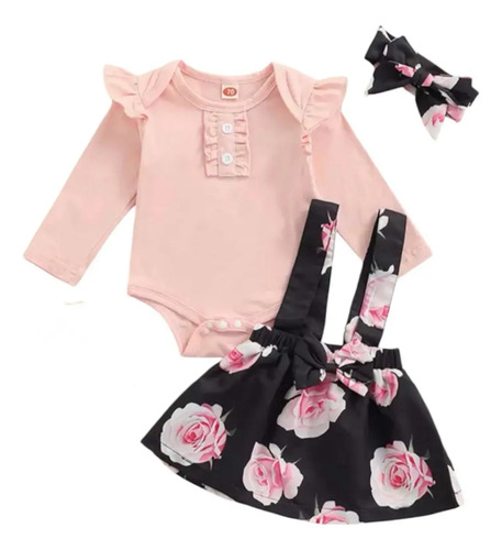 Vestido/jumper Bebe/niña Talla ( 0 Meses A 4 Años )