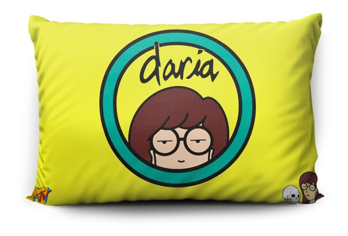 Funda De Almohada Daria 70x45cm Doble Estampado Vudú Love 