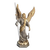 Arcángel San Rafael 50 Cm Figura Escultura Ángel Resina