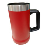 Jarra Chopera Termico Vaso Cerveza Acero Inox.