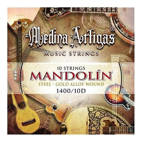 Encordado Mandolina 10 Cuerdas Medina Artigas - Musicstore