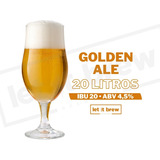 Kit Insumos Para Cerveja Golden Ale 20l + Tampinhas
