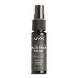 Nyx Professional Makeup Spray Fijador Mate Mini, 18 Ml