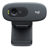 Webcam Câmera Web Logitech C270 Hd 30fps C/ Nota Fiscal