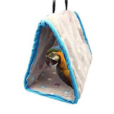 Winter Bird Nest House Caliente Para La Perca Loro Gris Afri