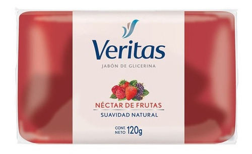Veritas Jabón Barra Néctar De Frutas Suavidad Natural 120g