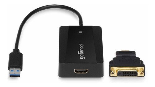 Gofanco Usb 3.0 A Hdmi Or Dvi Video Graphics Card Adaptador 