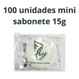 Kit 100 Mini Sabonete 15g Pousada Hotel Motel Airbnb Doação