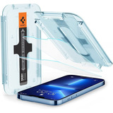 Vidrio Glass Spigen Ez Fit Para iPhone 13 13 Pro 2 Unidades