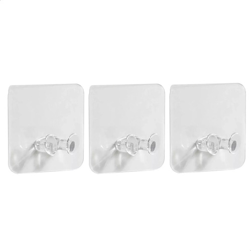 Gancho Organizador Soporte Adhesivo Multiuso Baño Pack X 3