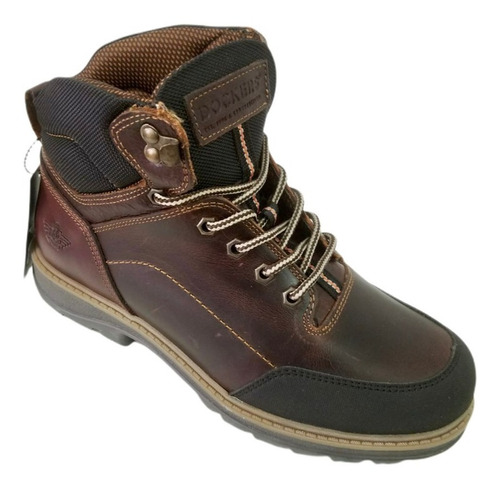 Bota De Piel Para Caballero Dockers 221552 Moderna Y Cómoda