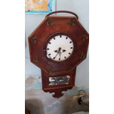 Reloj Octogonal Antiguo De Pared Soneria, Detalles. Leer Ver