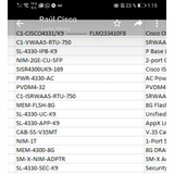 Cisco C1 Cisco Isr4331/k9 Con Lic