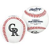 Rawlings Pelota Baseball Con Logos De Equipo Coloradorockies