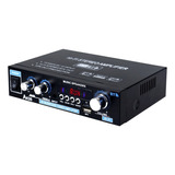 Amplificador Audio Digital Ak35 800w 2 Canales Bluetooth 5