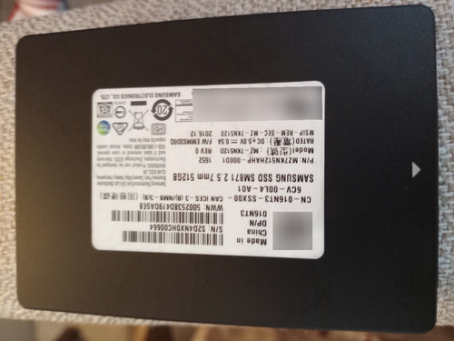 Disco Duro Ssd Samsung 512gb Sata 2.5 