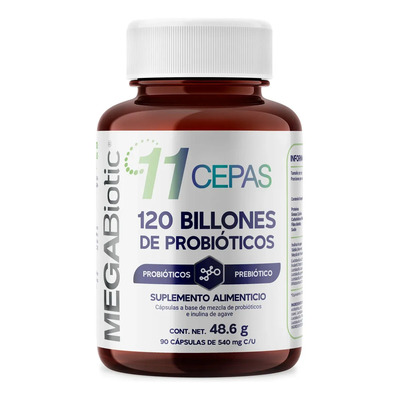 Probioticos 11 Cepas De 120 Billones Megabiotic 90 Capsulas 120 Billones - 90 Capsulas | MercadoLibre