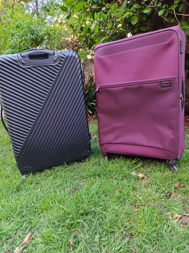 Valija Samsonite- Grande- Violeta- Similar Modelo 73h