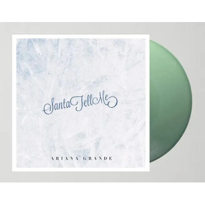 Ariana Grande - Santa Tell Me - Lp Vinyl Green 7 Pulgadas Estándar