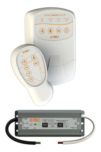 Controlador De Led Basic Smart Pool Tholz Timer Fonte 100w