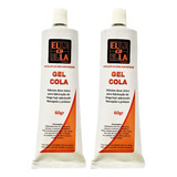 Super Promoção 2 Gel Cola 60g Para Fabricação De Mega Hair 