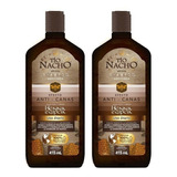 Shampoo Tio Nacho Henna Egipcia Anti Canas 2 Pzas 