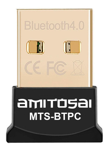 Mini Adaptador Bluetooth 4.0 A Usb Dongle Pc Notebook Audio