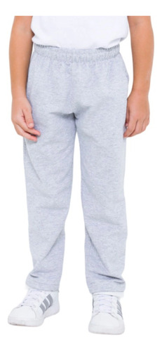 Pantalón Jogging Colegial De Algodón Rustico Unisex Infantil