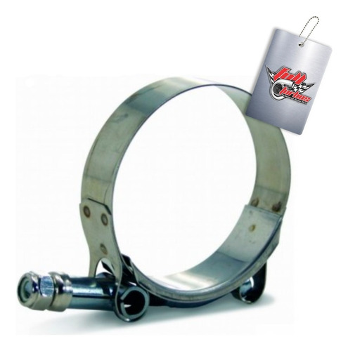 Abraçadeira Tucho 100% Inox T-clamp 46mm - 51mm 1-1/2'' Cor Cinza