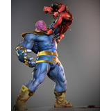 Archivo Stl Impresión 3d - Deadpool Vs Thanos