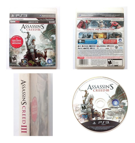 Assassin's Creed 3 Ps3