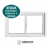 Ventana Aluminio Bco Fabrica 80x60 C/mosquitero Envío Gratis