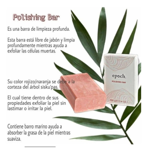 Epoch Polishing Bar Nuskin Barra Exfoliante Corporal