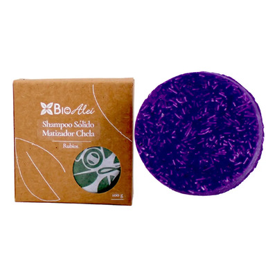Shampoo sólido Bioalei SHAMPOO MATIZADOR Artesanal Chela en barra de 100mL de 100g por 1 unidad | MercadoLibre