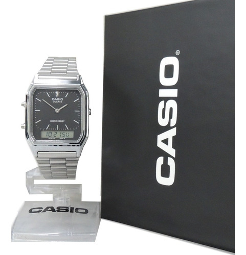 Relógio Casio Vintage Aq-230a-1dmq - Nf - Envios Full