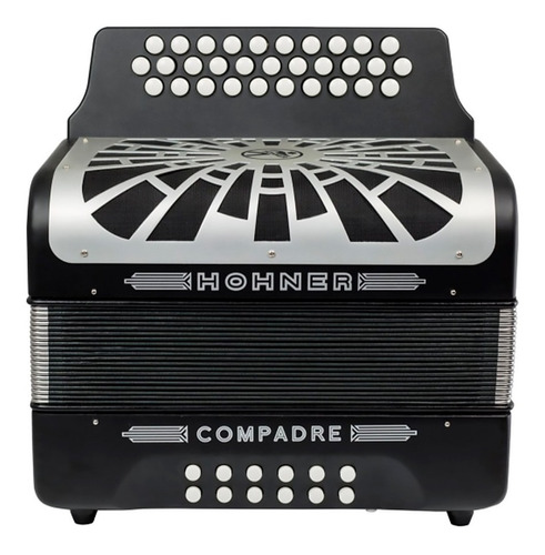 Acordeon Hohner Compadre Fbb Negro