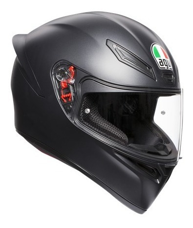 Casco Agv K1 Solid Matte Black Negro Matte