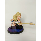 Boneco Steve Harris(iron Maiden)