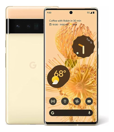 Google Pixel 6 Pro 128 Gb Sorta Sunny 12 Gb Ram Grado B