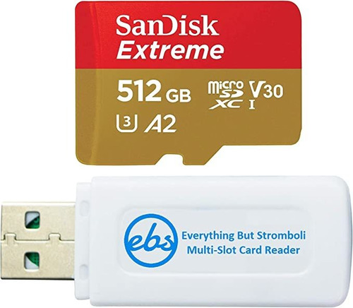 Compatible Con Samsung - Sandisk Extreme 512 Gb Tarjeta Mic.