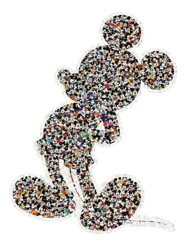 Rompecabezas Ravensburger Disney: Silueta Mickey 945 Pzas