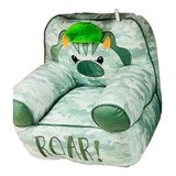 Sillon Puff Infantil Roar Niño Niña Personaje Juguete Regalo