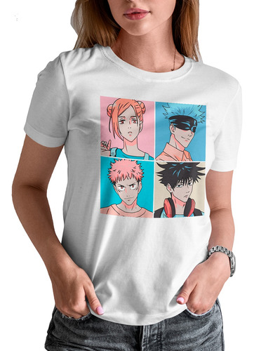 Blusa / Playera Anime Jujutsu Kaisen Personajes De Mujer #41