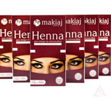 Henna Sobrancelhas Makiaj Rendimento Fixação Kit C\ 6+brinde