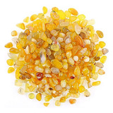 1 Lb/460g Natural Yellow Agate Pebble Crystal Stone Irr...